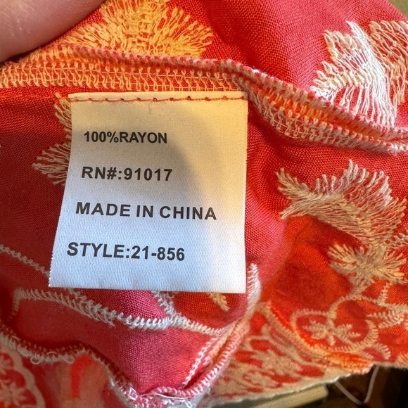 Solitaire Embroidered Anthro Cardigan Short Sleeve Sz L - Picture 5 of 9